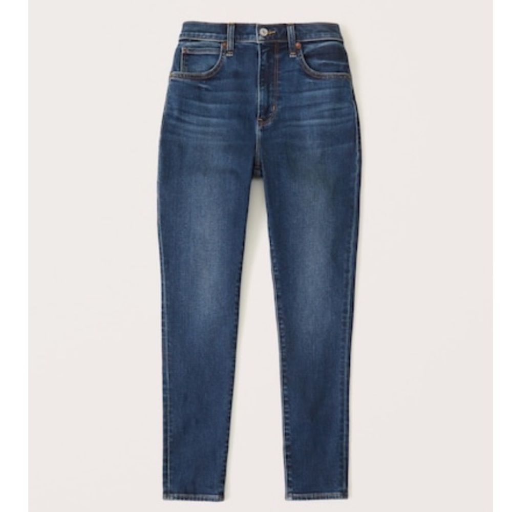 Abercrombie Super Skinny Ankle High Rise Jeans